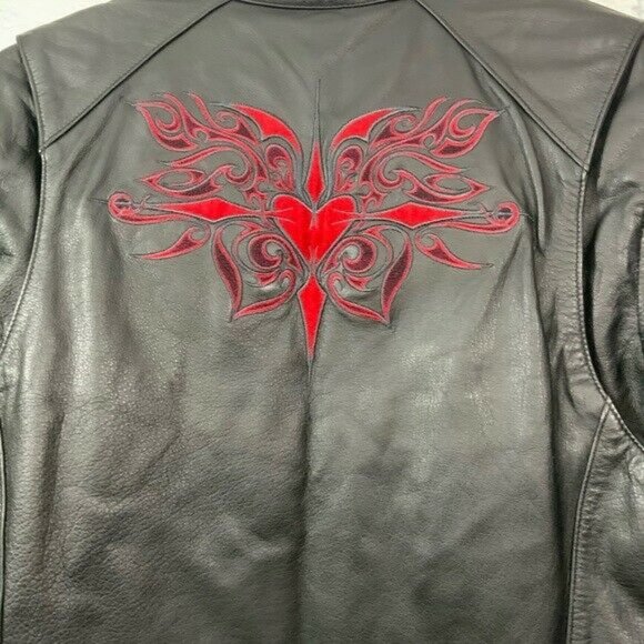 HARLEY DAVIDSONLEATHER RIDING JACKET SIZE SMALL
